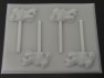 3019 Motorcycle Crotch Rocket Chocolate or Hard Candy Lollipop Mold